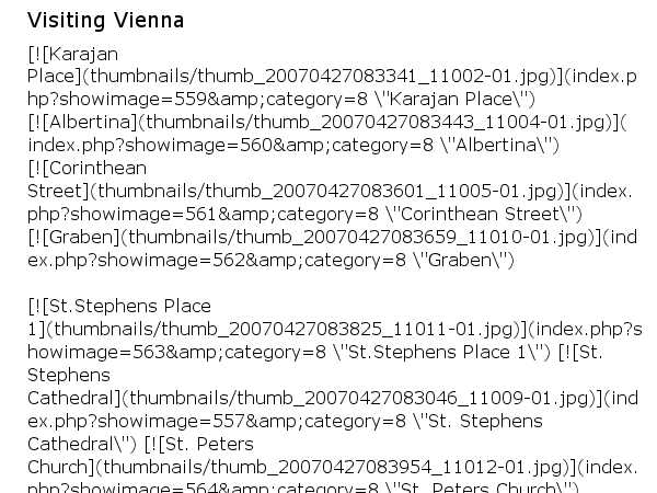 Visiting Vienna