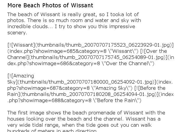 More Beach Photos of Wissant