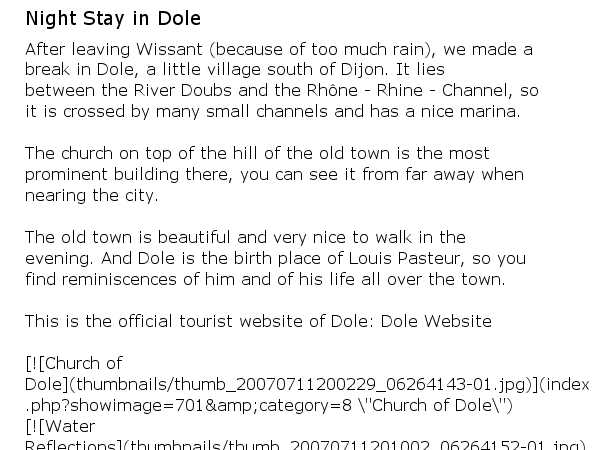 Night Stay in Dole
