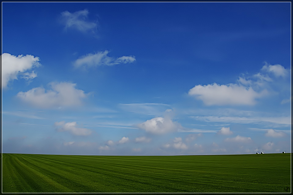 Blue and Green