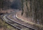 Bahn im Wald